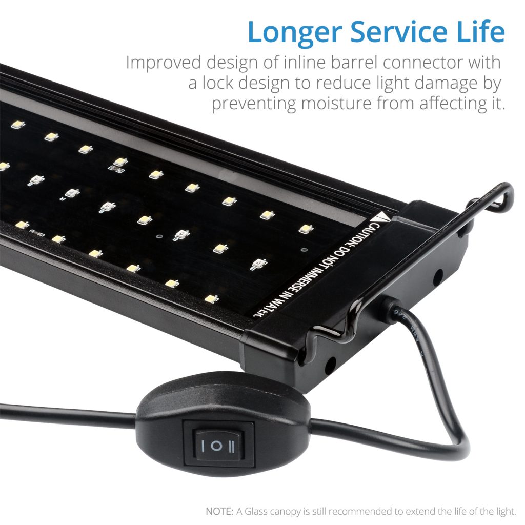 nicrew aquarium led reef light 150w